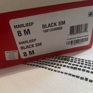 Black PU Leather boots. Brand new!